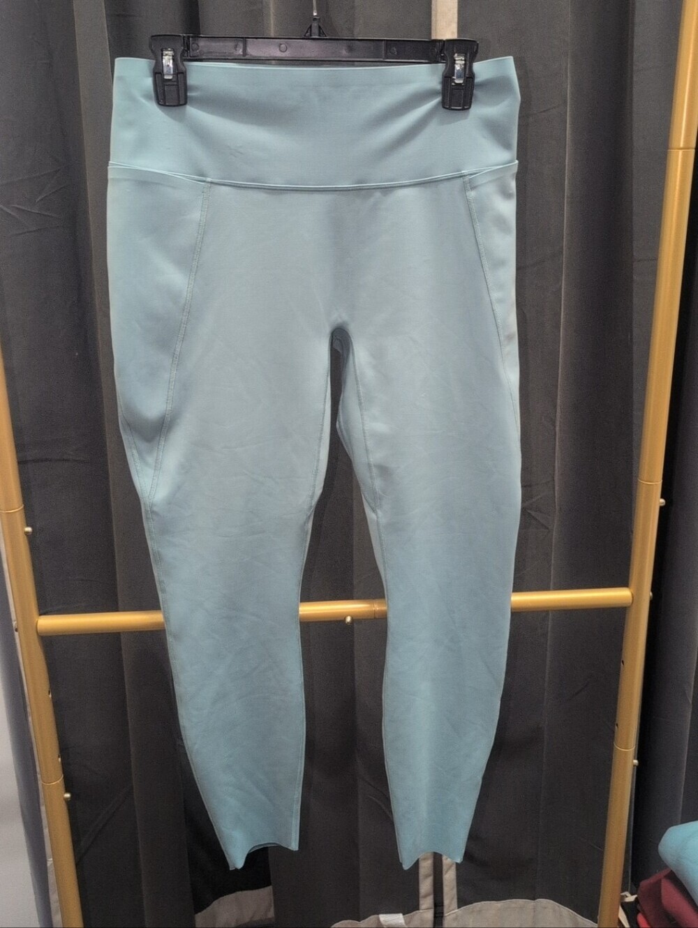 Nike Women's Universa High-Waisted 7/8 Leggings with No Front Seam Sz L